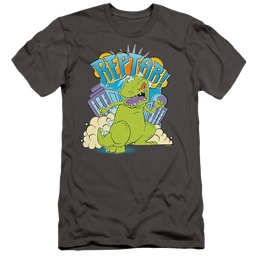 Rugrats Reptar Stomp - Men's Slim Fit T-Shirt Men's Slim Fit T-Shirt Rugrats   