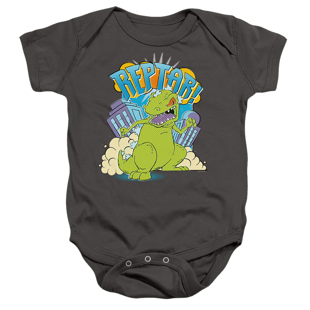Rugrats Reptar Stomp - Baby Bodysuit Baby Bodysuit Rugrats   