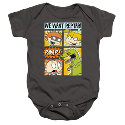 Rugrats We Want Reptar! Comic - Baby Bodysuit Baby Bodysuit Rugrats   