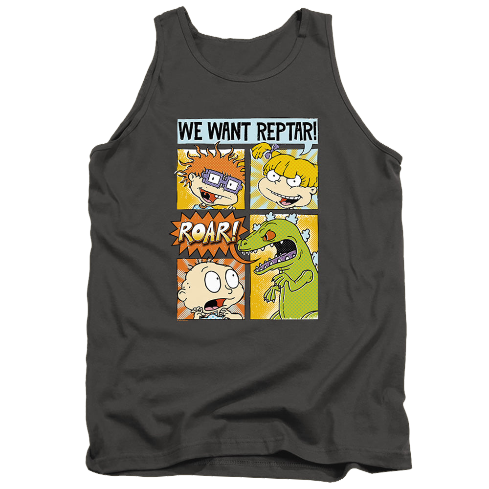 Rugrats We Want Reptar! Comic - Men's Tank Top Men's Tank Rugrats   