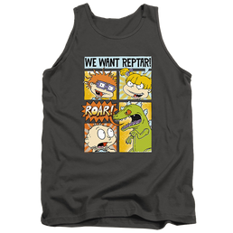Rugrats We Want Reptar! Comic - Men's Tank Top Men's Tank Rugrats   