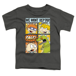 Rugrats We Want Reptar! Comic - Toddler T-Shirt Toddler T-Shirt Rugrats   