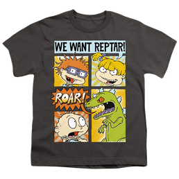 Rugrats We Want Reptar! Comic - Youth T-Shirt Youth T-Shirt (Ages 8-12) Rugrats   