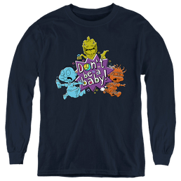 Rugrats Babies Run For The Hills - Youth Long Sleeve T-Shirt Youth Long Sleeve T-Shirt Rugrats   