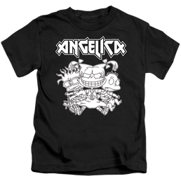 Rugrats Angelica Pickles Rocks - Kid's T-Shirt Kid's T-Shirt (Ages 4-7) Rugrats   
