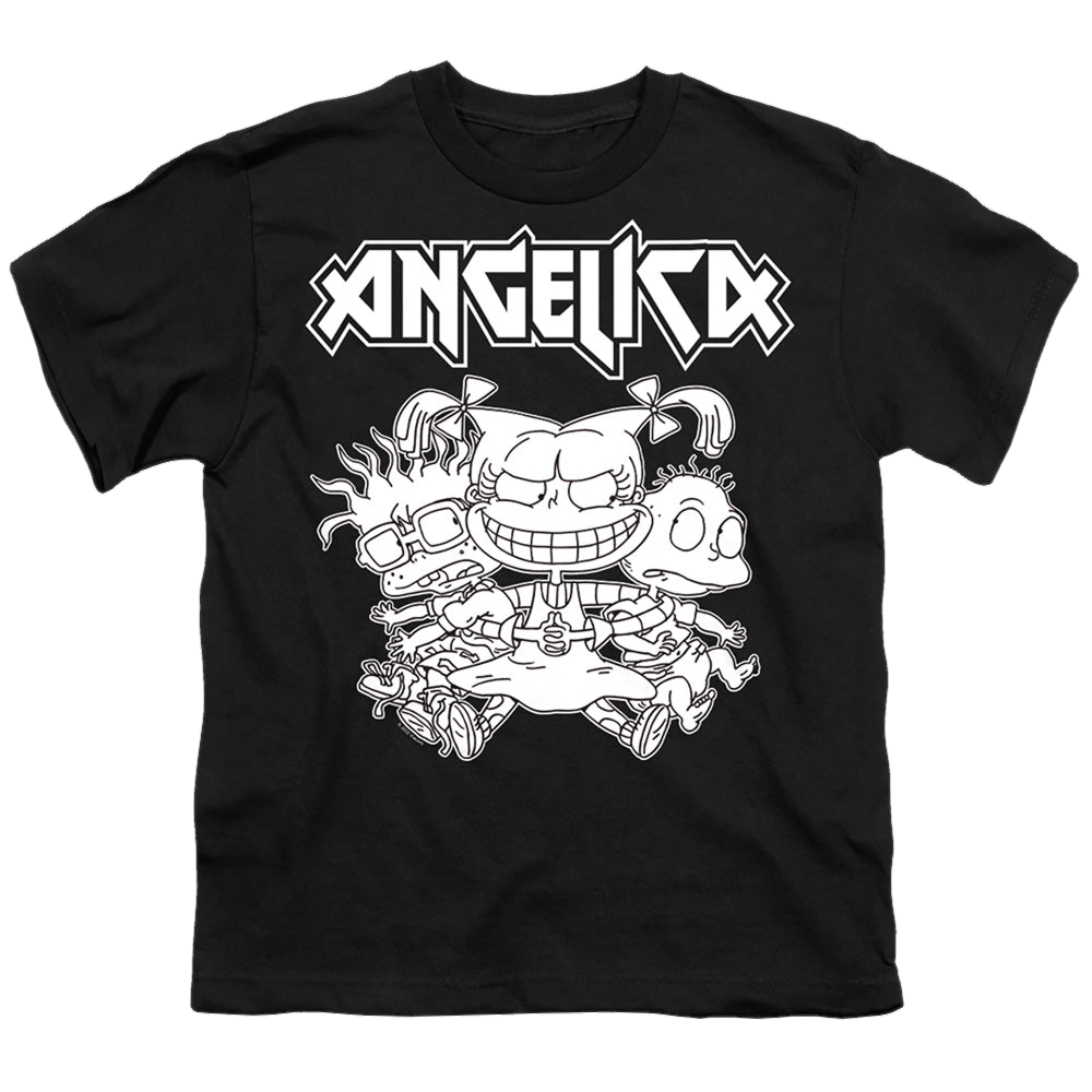 Rugrats Angelica Pickles Rocks - Youth T-Shirt Youth T-Shirt (Ages 8-12) Rugrats   