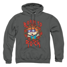 Rugrats Chucky Was Born To Rock - Pullover Hoodie Pullover Hoodie Rugrats   
