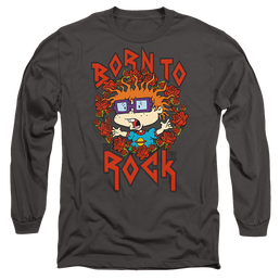 Rugrats Chucky Was Born To Rock - Men's Long Sleeve T-Shirt Men's Long Sleeve T-Shirt Rugrats   