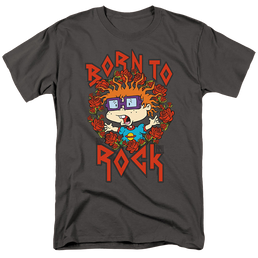 Rugrats Chucky Was Born To Rock - Men's Regular Fit T-Shirt Men's Regular Fit T-Shirt Rugrats   