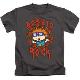 Rugrats Chucky Was Born To Rock - Kid's T-Shirt Kid's T-Shirt (Ages 4-7) Rugrats   