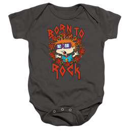 Rugrats Chucky Was Born To Rock - Baby Bodysuit Baby Bodysuit Rugrats   