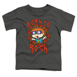 Rugrats Chucky Was Born To Rock - Toddler T-Shirt Toddler T-Shirt Rugrats   