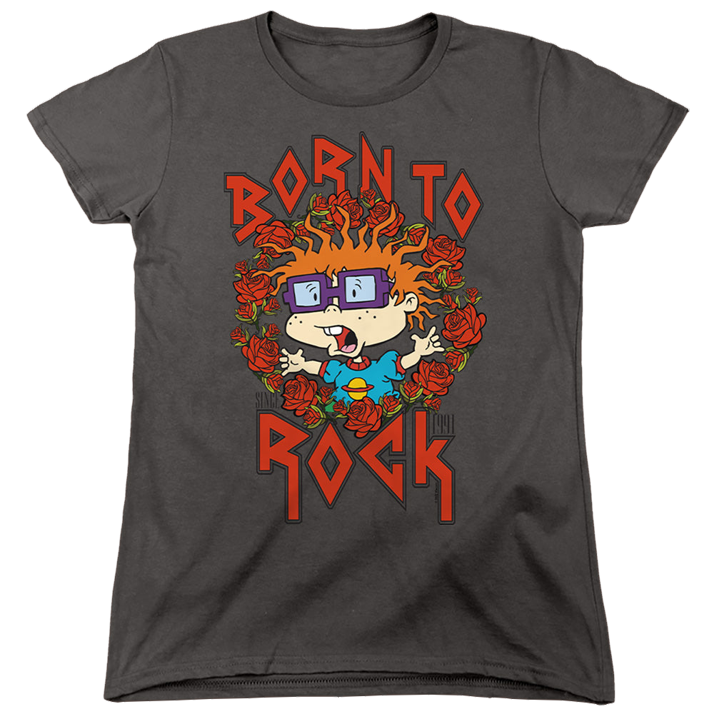 Rugrats Chucky Was Born To Rock - Women's T-Shirt Women's T-Shirt Rugrats   