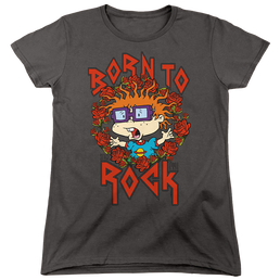 Rugrats Chucky Was Born To Rock - Women's T-Shirt Women's T-Shirt Rugrats   