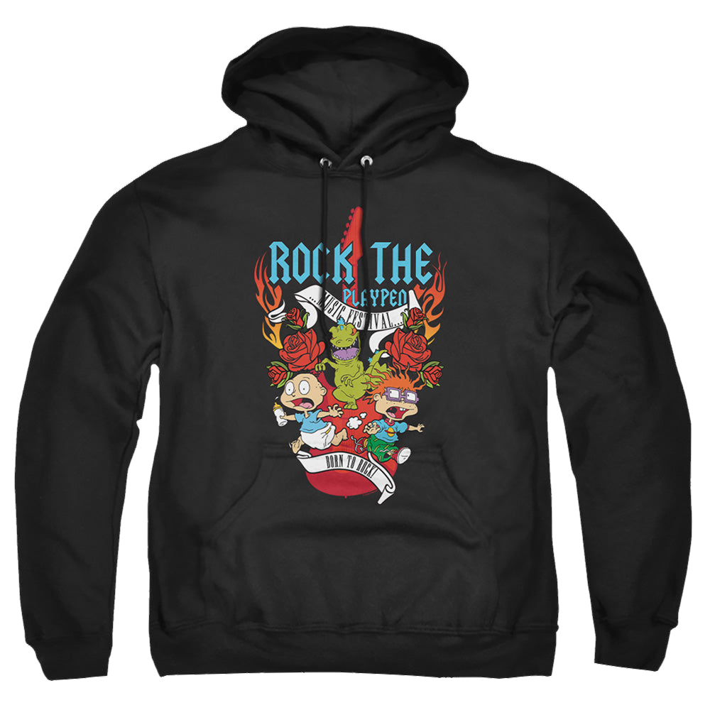 Rugrats Rock The Playpen Music Festival - Pullover Hoodie Pullover Hoodie Rugrats   