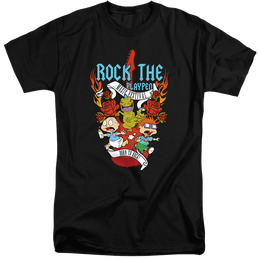 Rugrats Rock The Playpen Music Festival - Men's Tall Fit T-Shirt Men's Tall Fit T-Shirt Rugrats   
