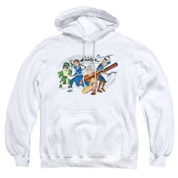Avatar The Last Airbender Avatars Group - Pullover Hoodie Pullover Hoodie Avatar The Last Airbender   