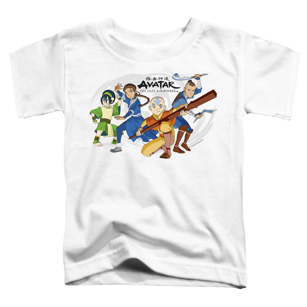 Avatar The Last Airbender Avatars Group - Toddler T-Shirt Toddler T-Shirt Avatar The Last Airbender   