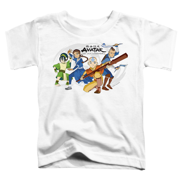 Avatar The Last Airbender Avatars Group - Toddler T-Shirt Toddler T-Shirt Avatar The Last Airbender   