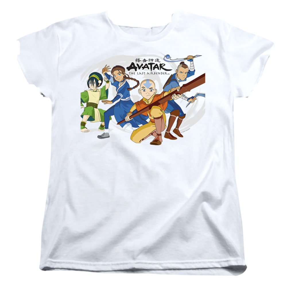 Avatar The Last Airbender Avatars Group - Women's T-Shirt Women's T-Shirt Avatar The Last Airbender   