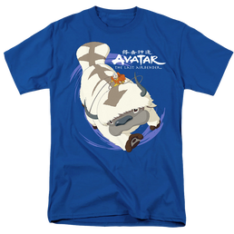 Avatar The Last Airbender Appa In Flight - Men's Regular Fit T-Shirt Men's Regular Fit T-Shirt Avatar The Last Airbender   