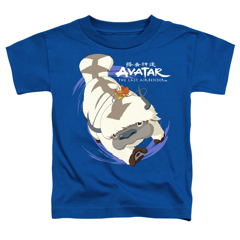 Avatar The Last Airbender Appa In Flight - Toddler T-Shirt Toddler T-Shirt Avatar The Last Airbender   