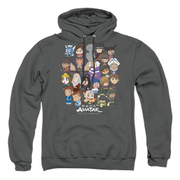 Avatar The Last Airbender Chibi Group - Pullover Hoodie Pullover Hoodie Avatar The Last Airbender   