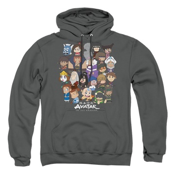 Avatar The Last Airbender Chibi Group - Pullover Hoodie Pullover Hoodie Avatar The Last Airbender   