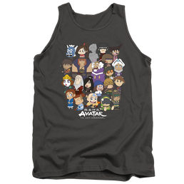 Avatar The Last Airbender Chibi Group - Men's Tank Top Men's Tank Avatar The Last Airbender   