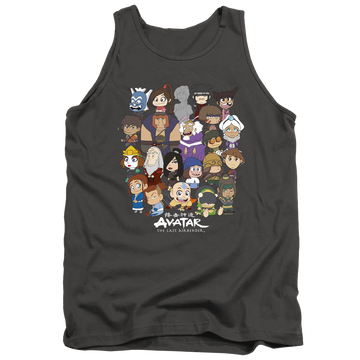 Avatar The Last Airbender Chibi Group - Men's Tank Top Men's Tank Avatar The Last Airbender   