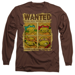 Teenage Mutant Ninja Turtles Shredder'S Most Wanted - Men's Long Sleeve T-Shirt Men's Long Sleeve T-Shirt Teenage Mutant Ninja Turtles   