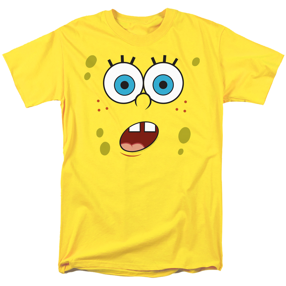 SpongeBob SquarePants Surprise Face - Men's Regular Fit T-Shirt Men's Regular Fit T-Shirt SpongeBob SquarePants   