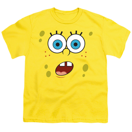 SpongeBob SquarePants Surprise Face - Youth T-Shirt Youth T-Shirt (Ages 8-12) SpongeBob SquarePants   