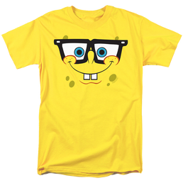 SpongeBob SquarePants Nerd Face - Men's Regular Fit T-Shirt Men's Regular Fit T-Shirt SpongeBob SquarePants   