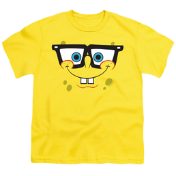 SpongeBob SquarePants Nerd Face - Youth T-Shirt Youth T-Shirt (Ages 8-12) SpongeBob SquarePants   