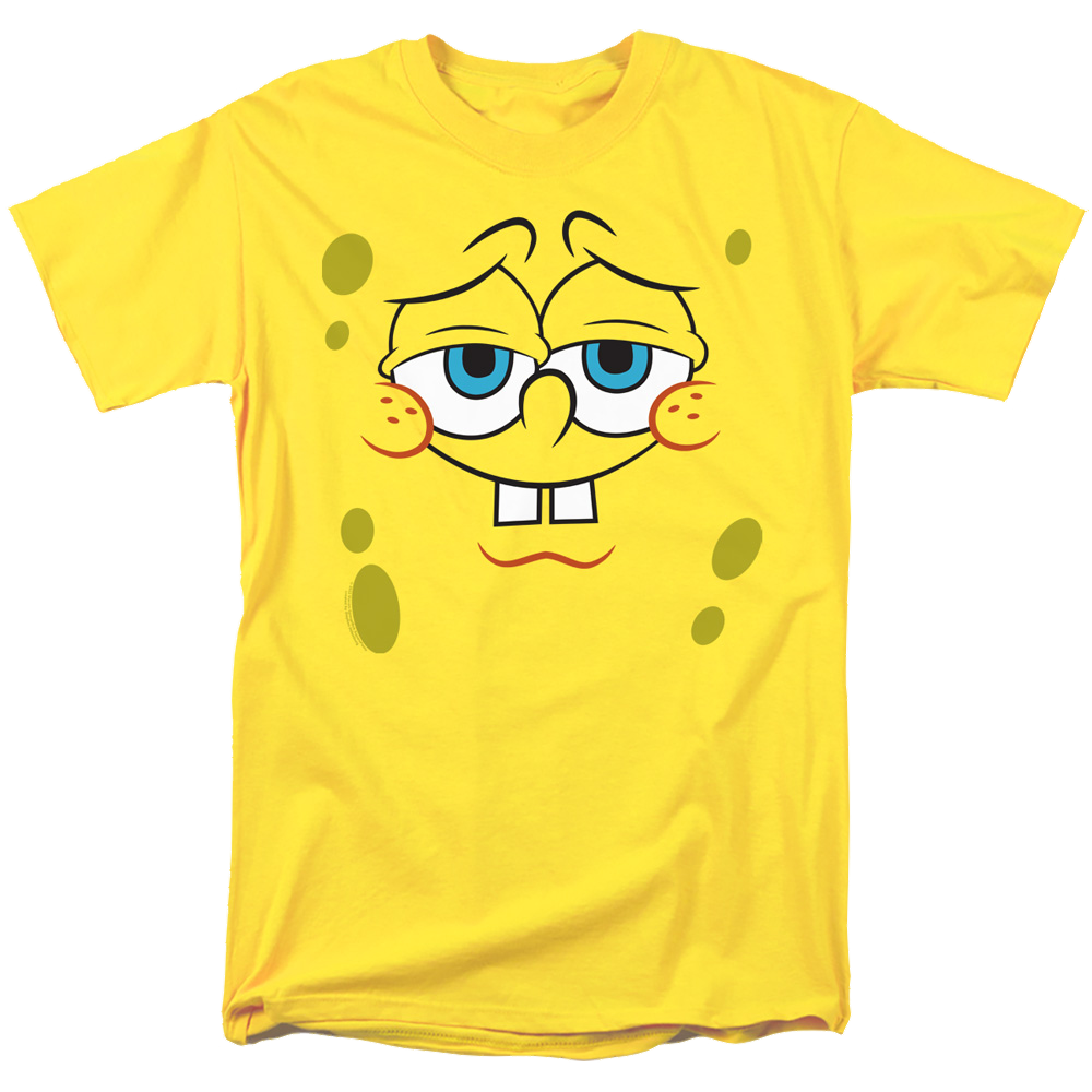 SpongeBob SquarePants Confident Face - Men's Regular Fit T-Shirt Men's Regular Fit T-Shirt SpongeBob SquarePants   