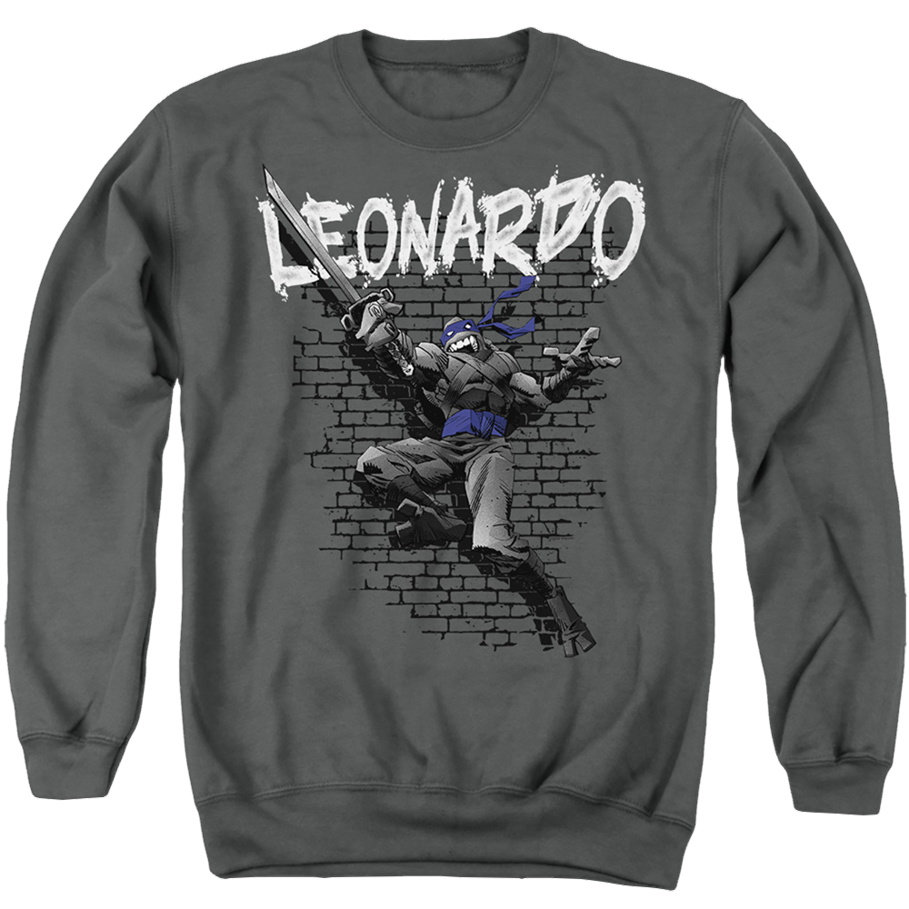 Teenage Mutant Ninja Turtles Tmnt Leonardo - Men's Crewneck Sweatshirt Men's Crewneck Sweatshirt Teenage Mutant Ninja Turtles   
