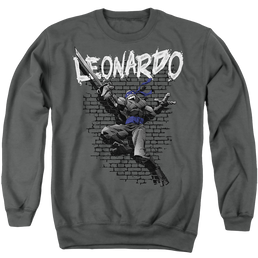 Teenage Mutant Ninja Turtles Tmnt Leonardo - Men's Crewneck Sweatshirt Men's Crewneck Sweatshirt Teenage Mutant Ninja Turtles   