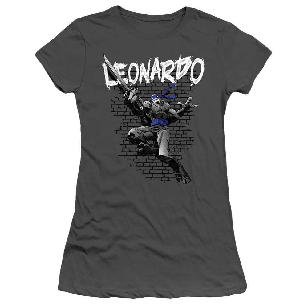 Teenage Mutant Ninja Turtles Tmnt Leonardo - Juniors T-Shirt Juniors T-Shirt Teenage Mutant Ninja Turtles   