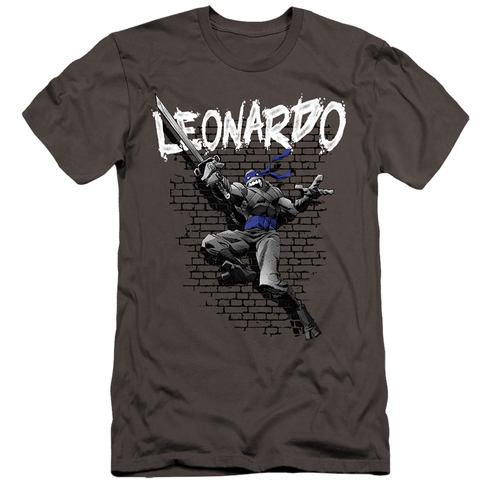 Teenage Mutant Ninja Turtles Tmnt Leonardo - Men's Premium Slim Fit T-Shirt Men's Premium Slim Fit T-Shirt Teenage Mutant Ninja Turtles   