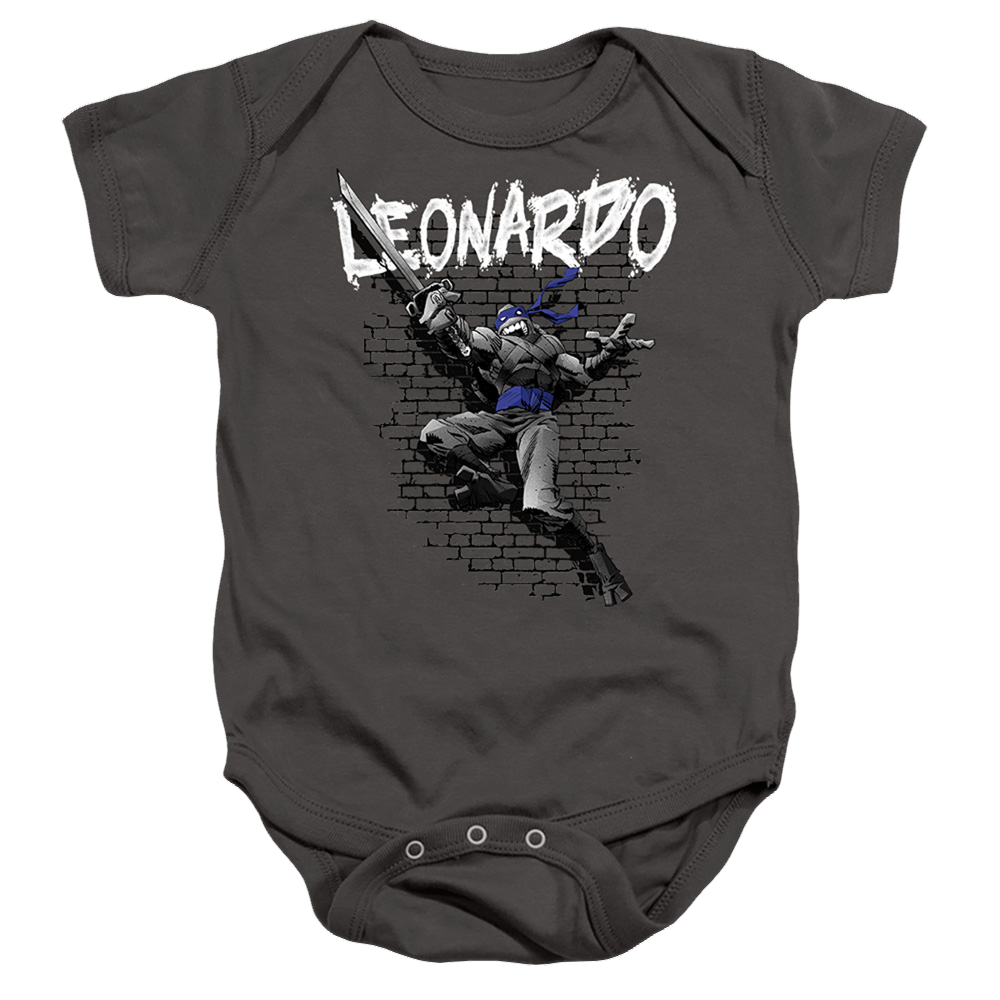 Teenage Mutant Ninja Turtles Tmnt Leonardo - Baby Bodysuit Baby Bodysuit Teenage Mutant Ninja Turtles   