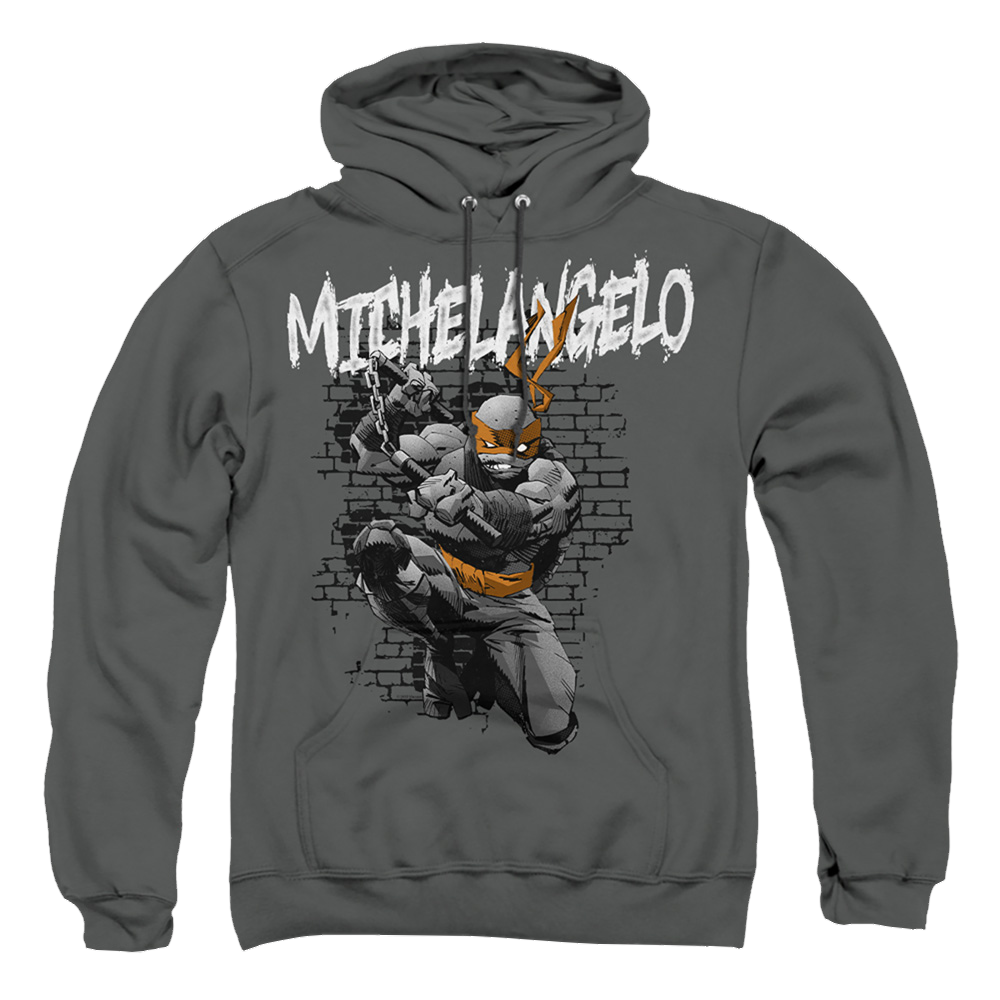 Teenage Mutant Ninja Turtles Tmnt Michelangelo - Pullover Hoodie Pullover Hoodie Teenage Mutant Ninja Turtles   