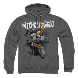 Teenage Mutant Ninja Turtles Tmnt Michelangelo - Pullover Hoodie Pullover Hoodie Teenage Mutant Ninja Turtles   