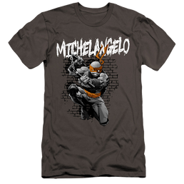 Teenage Mutant Ninja Turtles Tmnt Michelangelo - Men's Premium Slim Fit T-Shirt Men's Premium Slim Fit T-Shirt Teenage Mutant Ninja Turtles   