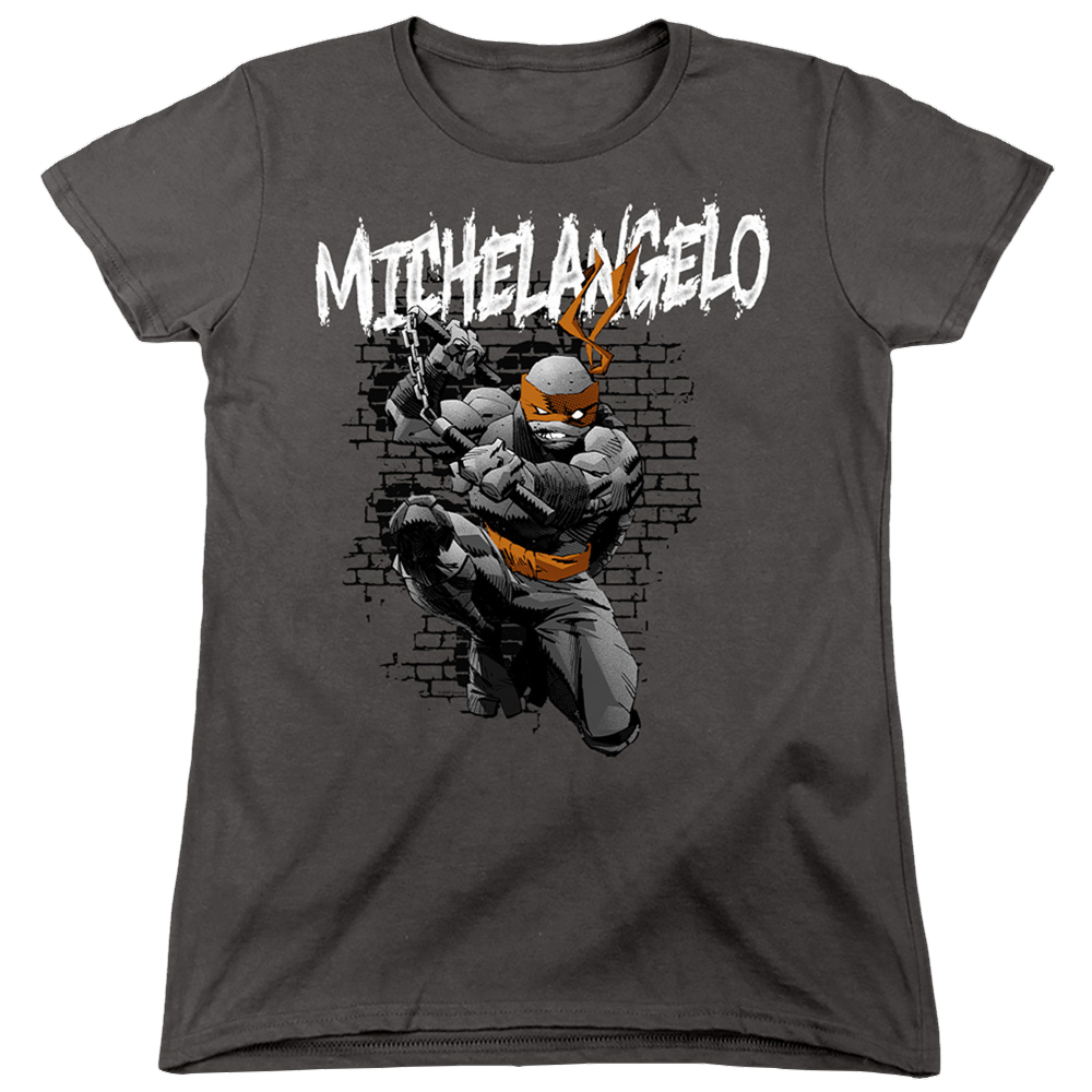 Teenage Mutant Ninja Turtles Tmnt Michelangelo - Women's T-Shirt Women's T-Shirt Teenage Mutant Ninja Turtles   