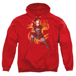 Avatar The Last Airbender Zuko Flame Burst - Pullover Hoodie Pullover Hoodie Avatar The Last Airbender   
