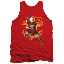 Avatar The Last Airbender Zuko Flame Burst - Men's Tank Top Men's Tank Avatar The Last Airbender   