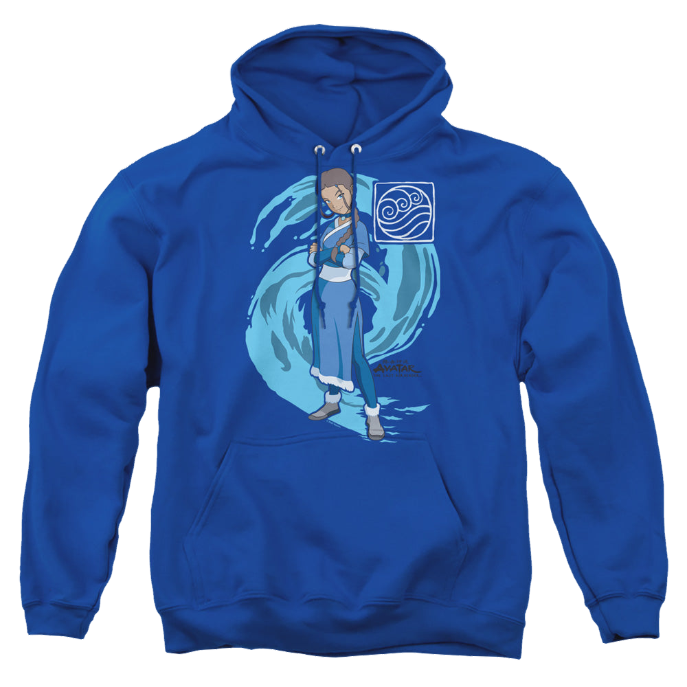 Avatar The Last Airbender Katara Water Wave - Pullover Hoodie Pullover Hoodie Avatar The Last Airbender   