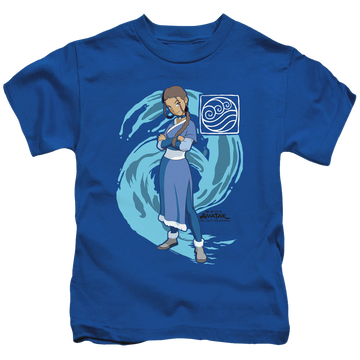 Avatar The Last Airbender Katara Water Wave - Kid's T-Shirt Kid's T-Shirt (Ages 4-7) Avatar The Last Airbender   
