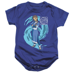 Avatar The Last Airbender Katara Water Wave - Baby Bodysuit Baby Bodysuit Avatar The Last Airbender   